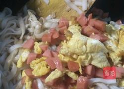 火腿鸡蛋炒面的做法图解13