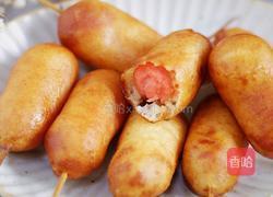 香炸迷你热狗的做法图解11