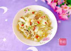绿豆芽炒黄瓜的做法图解16