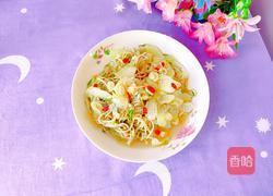 绿豆芽炒黄瓜的做法图解17