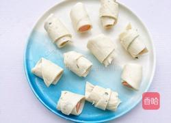 酥到掉渣的的香肠酥皮卷的做法图解5