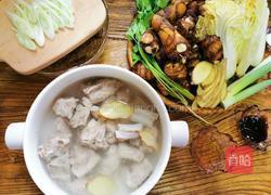排骨芋头炖娃娃菜汤的做法图解5