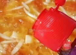 番茄白玉菇炖豆腐的做法图解12