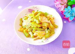 苦瓜炒鸡蛋的做法图解18
