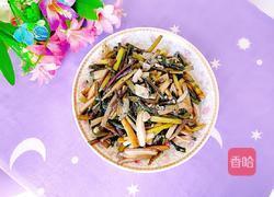 红豆角炒蒲菜的做法图解18