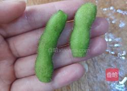 盐水毛豆的做法图解3