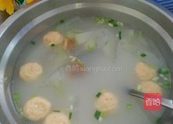 虾丸冬瓜汤的做法图解4
