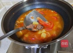 西红柿土豆焖牛腩的做法图解12