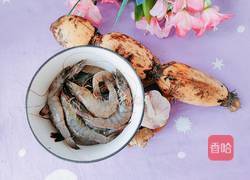 虾仁炒藕丁的做法图解1