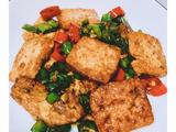 青椒炒豆腐