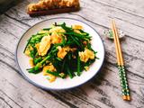 韭菜花炒鸡蛋