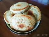 香蕉芝麻小发饼