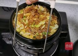 包菜粉丝煲的做法图解15