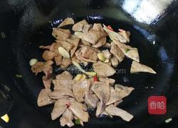 青椒炒猪肝的做法图解5