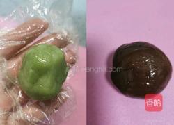 双色冰皮月饼的做法图解8