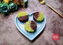 双色冰皮月饼的做法图解16