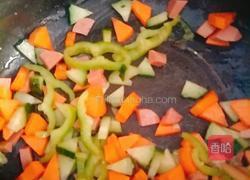 伪菜花炒饭的做法图解6