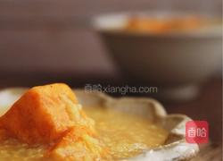 秋季养生美容红薯小米粥的做法图解10