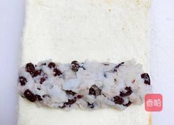 香煎蜜豆香芋卷的做法图解6