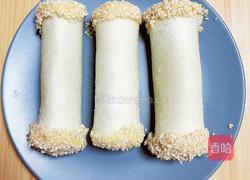 香煎蜜豆香芋卷的做法图解11