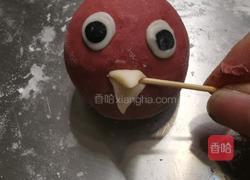 愤怒的小鸟豆沙包的做法图解10