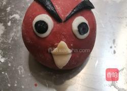愤怒的小鸟豆沙包的做法图解11