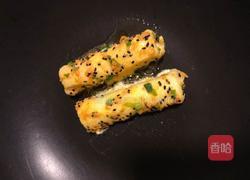 会拉丝的肉丝芝士吐司卷的做法图解6