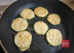香煎椒盐角瓜饼的做法图解8
