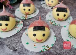 萌妹子豆沙包的做法图解12