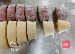 红色大理石甜馒头的做法图解7