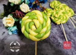 菠菜南瓜馒头棒棒糖的做法图解12