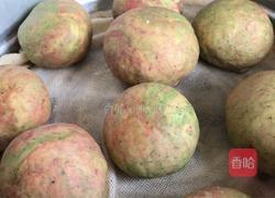 水彩纹馒头的做法图解6