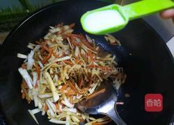 杏鲍菇炒肉丝的做法图解5