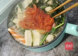 辣白菜芝士火锅的做法图解7