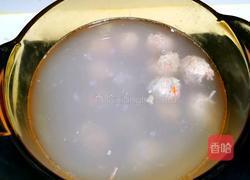 鸡胸萝卜丸子冬瓜汤的做法图解4
