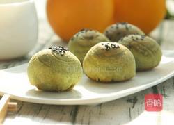 抹茶糯米酥的做法图解1