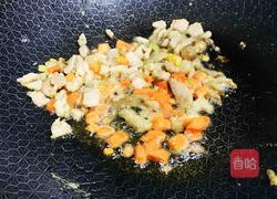 五彩炒饭的做法图解4
