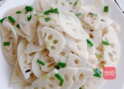 清炒藕片的做法图解9