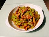 苦瓜炒肉片
