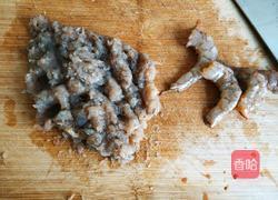 虾滑油菜汤的做法图解2