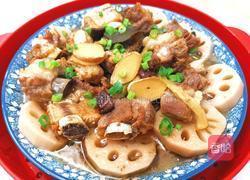 蒸排骨莲藕的做法图解11