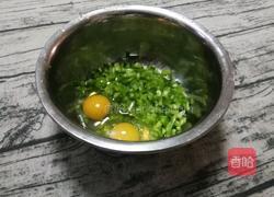 青椒虾皮饼的做法图解3