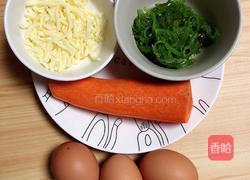 芝士裙带菜厚蛋烧（5分钟快手餐）的做法图解1