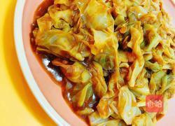 酱爆圆白菜的做法图解7