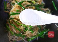 韭菜炒豆芽的做法图解8