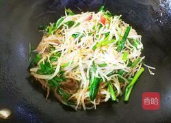 韭菜炒豆芽的做法图解9