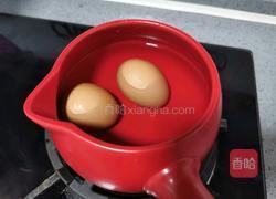 红豆黑米鸡蛋甜汤的做法图解5