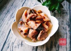 莲藕鸭腿煲的做法图解12