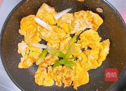 香葱炒鸡蛋的做法图解6