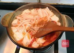 番茄金针菇豆腐汤的做法图解15